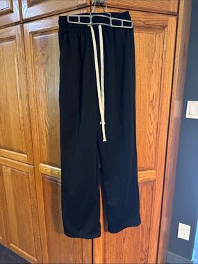 Youth Black Drawstring Sweatpants